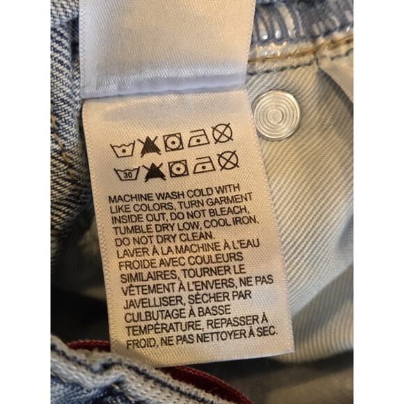 Lucky Brand Light Wash Denim Jean Raw Hem Maxi Skirt | 8/29 | EUC Preppy Boho - Picture 12 of 12